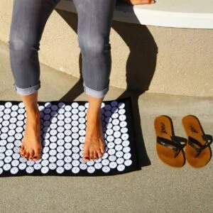 Bed of Nails Acupressure Mat & Pillow Set – Black – view 5