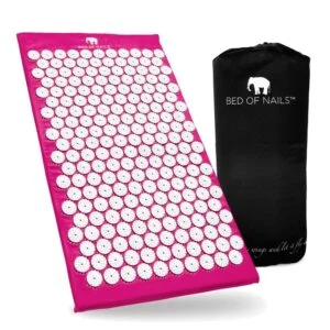 Bed of Nails Acupressure Mat – Pink