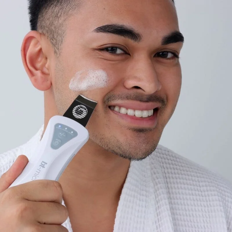 bt-micro fusion Ultrasonic Skin Scrubber – Bio-Therapeutic Facial Spatula for Home Use – view 5