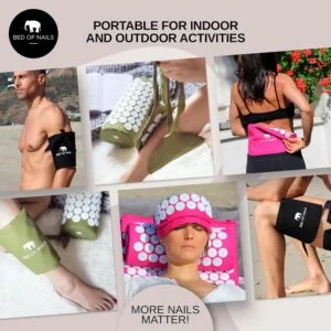 Bed of Nails Acupressure Strap – Black – view 5