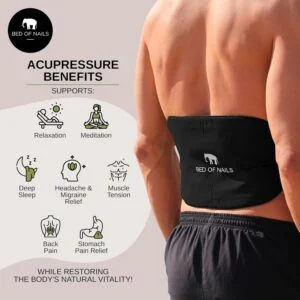 Bed of Nails Acupressure Strap – Black – view 7