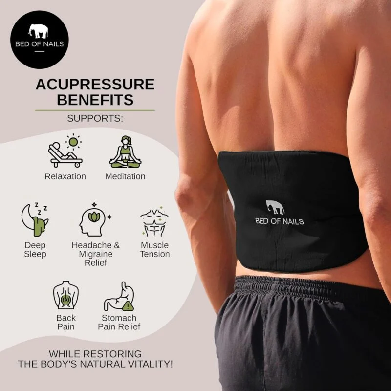 Bed of Nails Acupressure Strap – Black – view 7