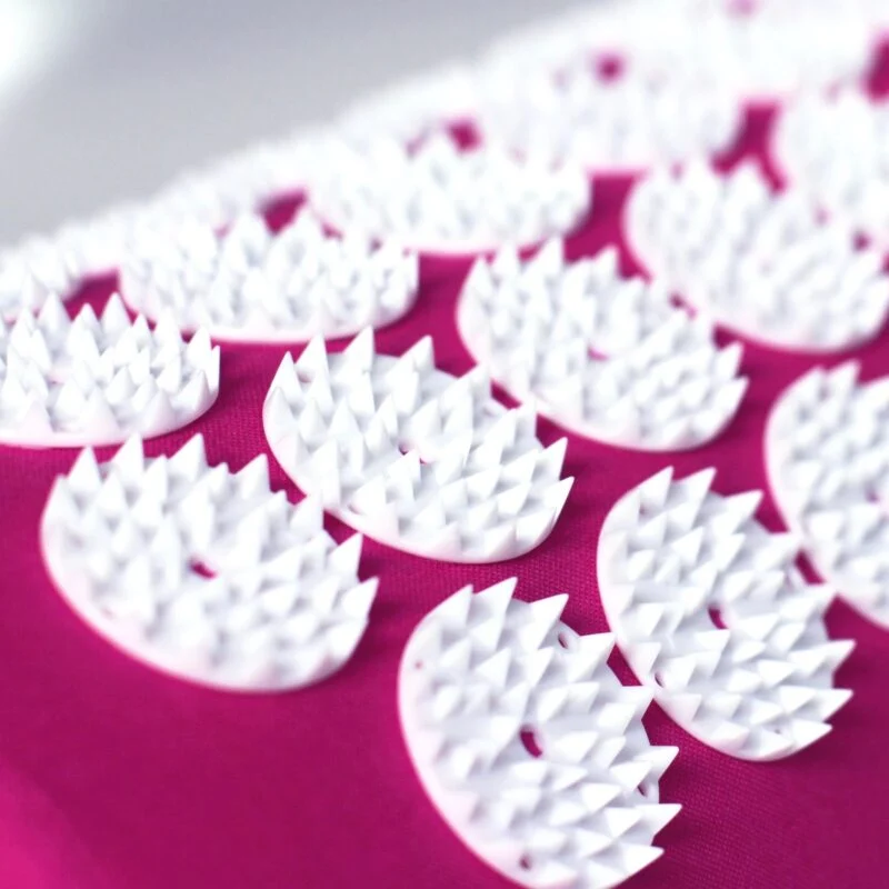 Bed of Nails Acupressure Mat & Pillow Set – Pink – view 11
