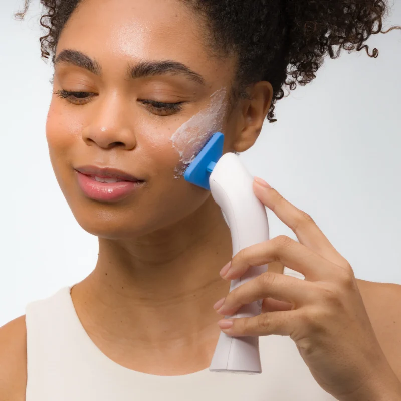 microsonic cleansing brush,facial cleansing brush,silicone face brush,sonic facial brush,exfoliating cleansing brush,Bio-Therapeutic brush,rechargeable facial brush,silver ion brush head,waterproof facial cleansing device