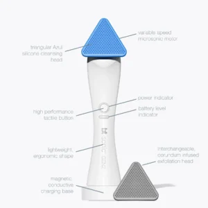 microsonic cleansing brush,facial cleansing brush,silicone face brush,sonic facial brush,exfoliating cleansing brush,Bio-Therapeutic brush,rechargeable facial brush,silver ion brush head,waterproof facial cleansing device